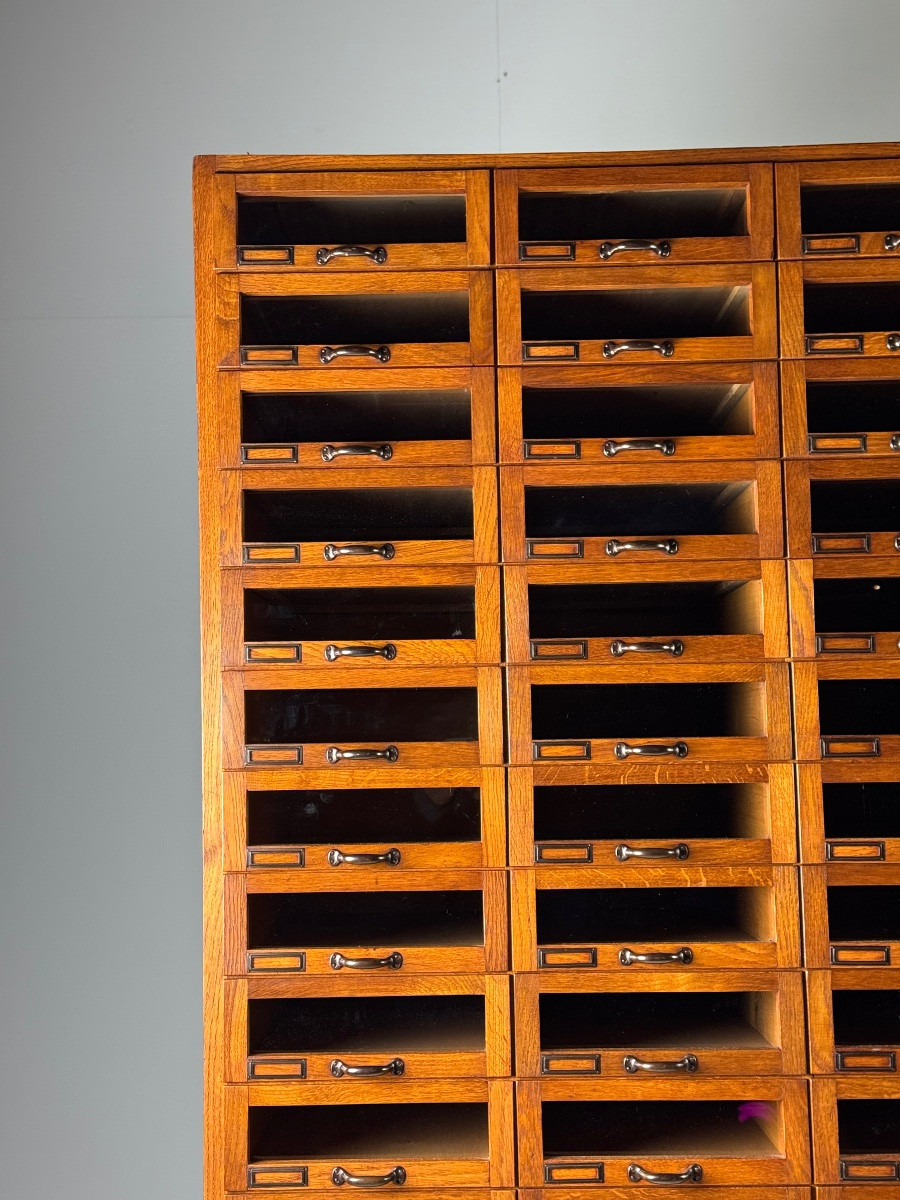 Armoire à fournitures armoire d'apothicaire vintage-photo-6