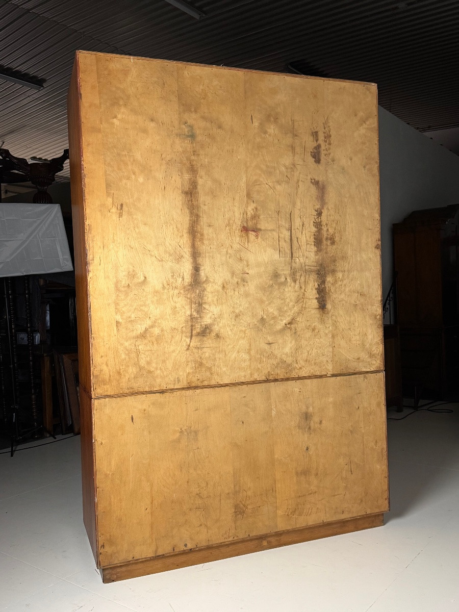 Armoire à fournitures armoire d'apothicaire vintage-photo-8