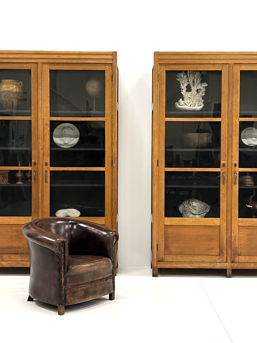 2 X Art Deco Style Bookcases-photo-2