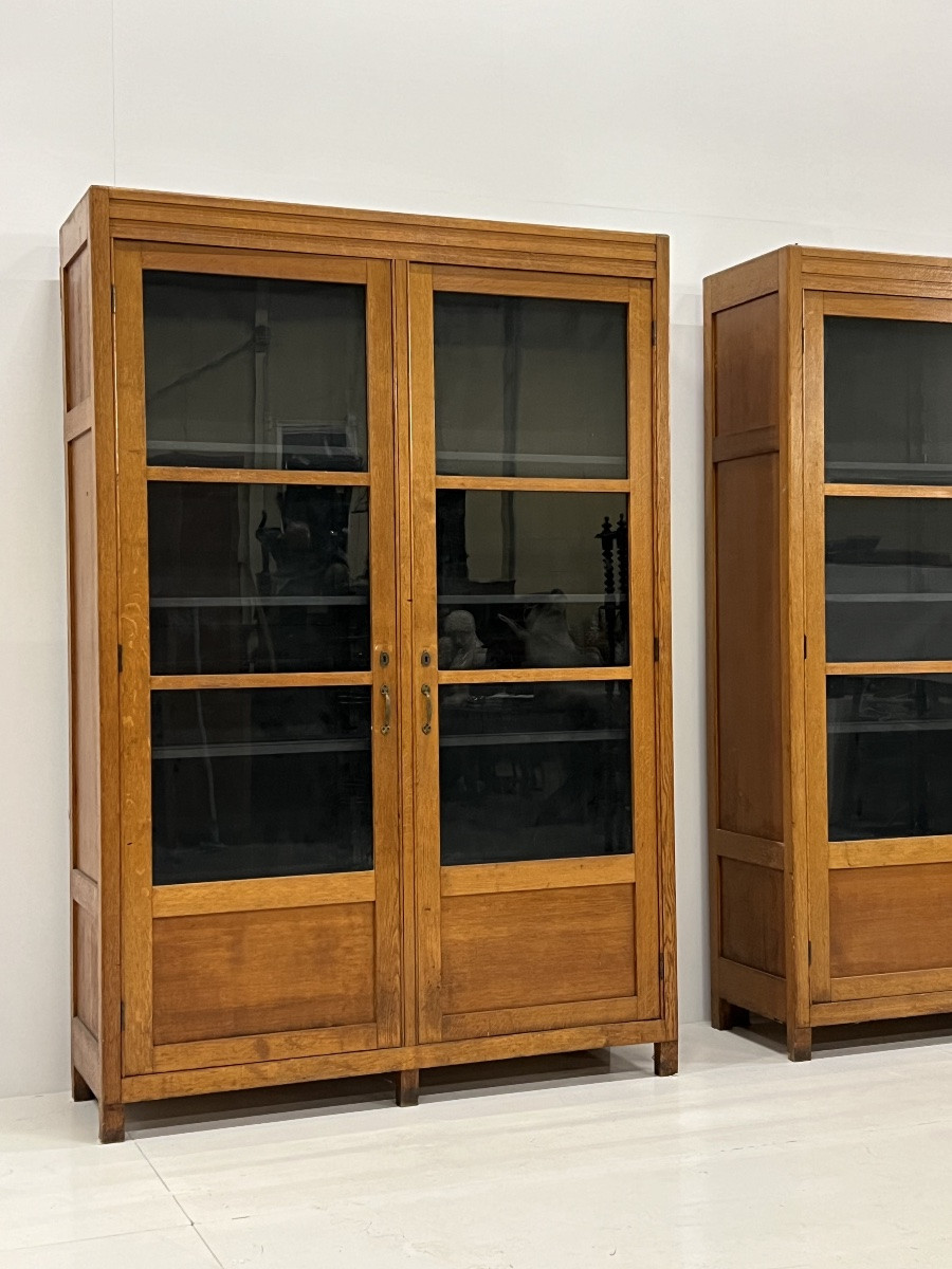 2 X Art Deco Style Bookcases-photo-4