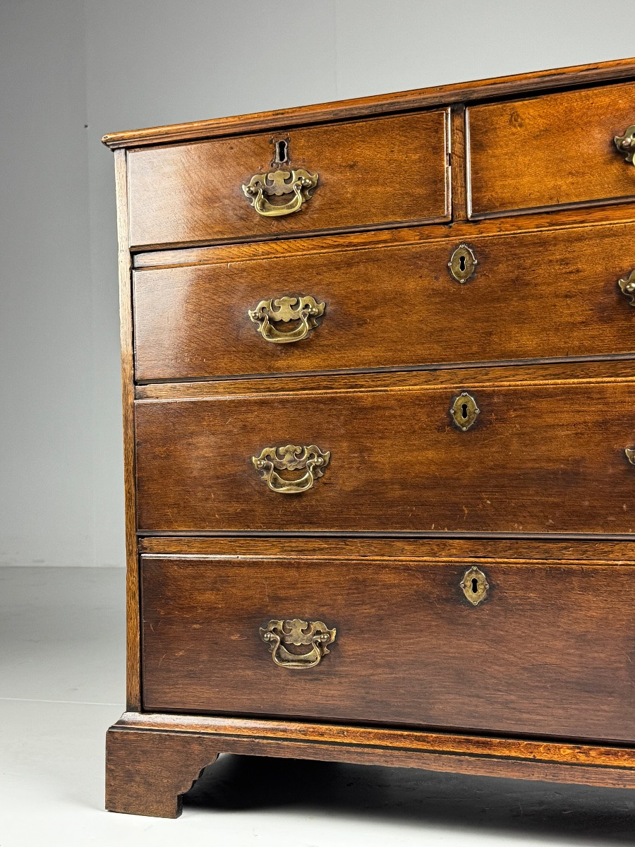 Chest Of Drawers In English Oak, Circa 1780-photo-2