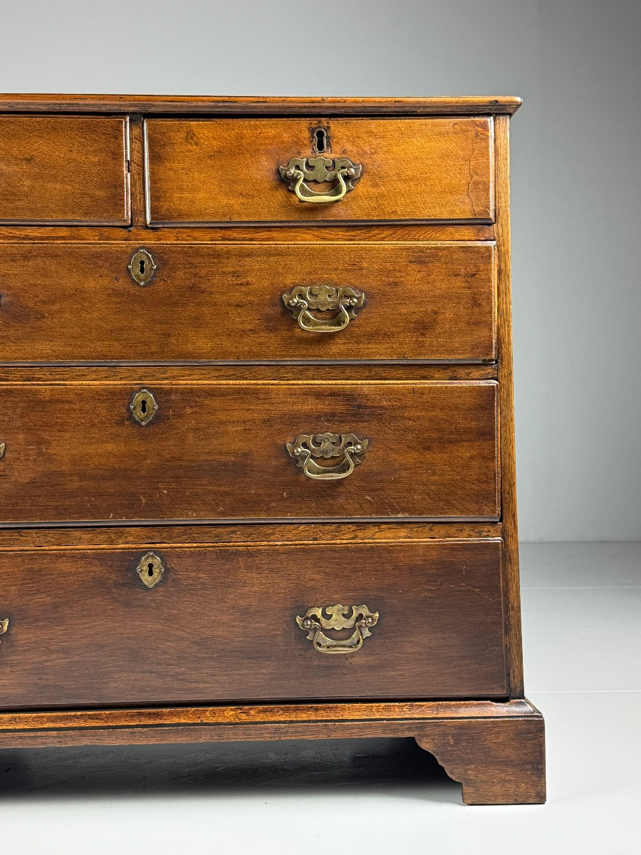 Chest Of Drawers In English Oak, Circa 1780-photo-3