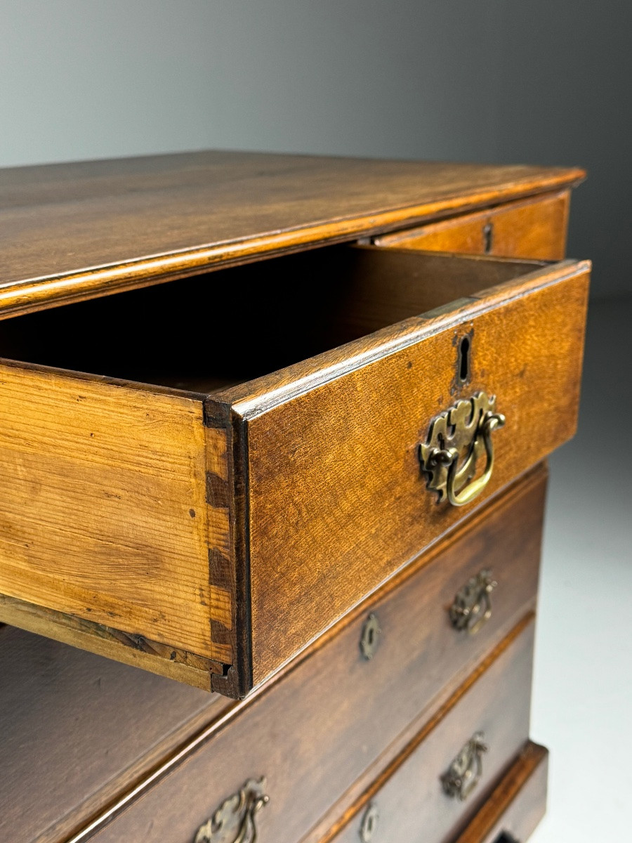 Chest Of Drawers In English Oak, Circa 1780-photo-2
