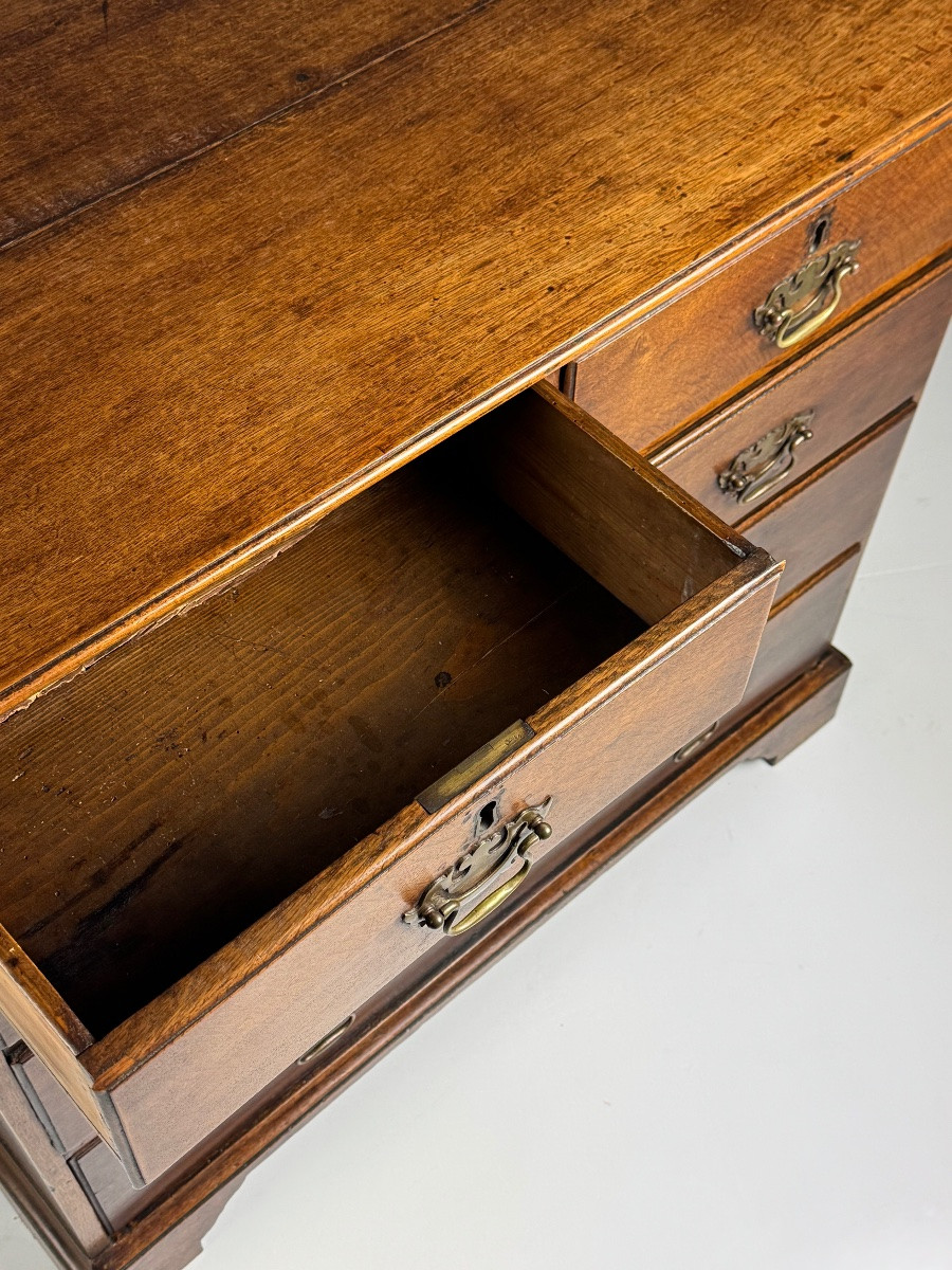 Chest Of Drawers In English Oak, Circa 1780-photo-3