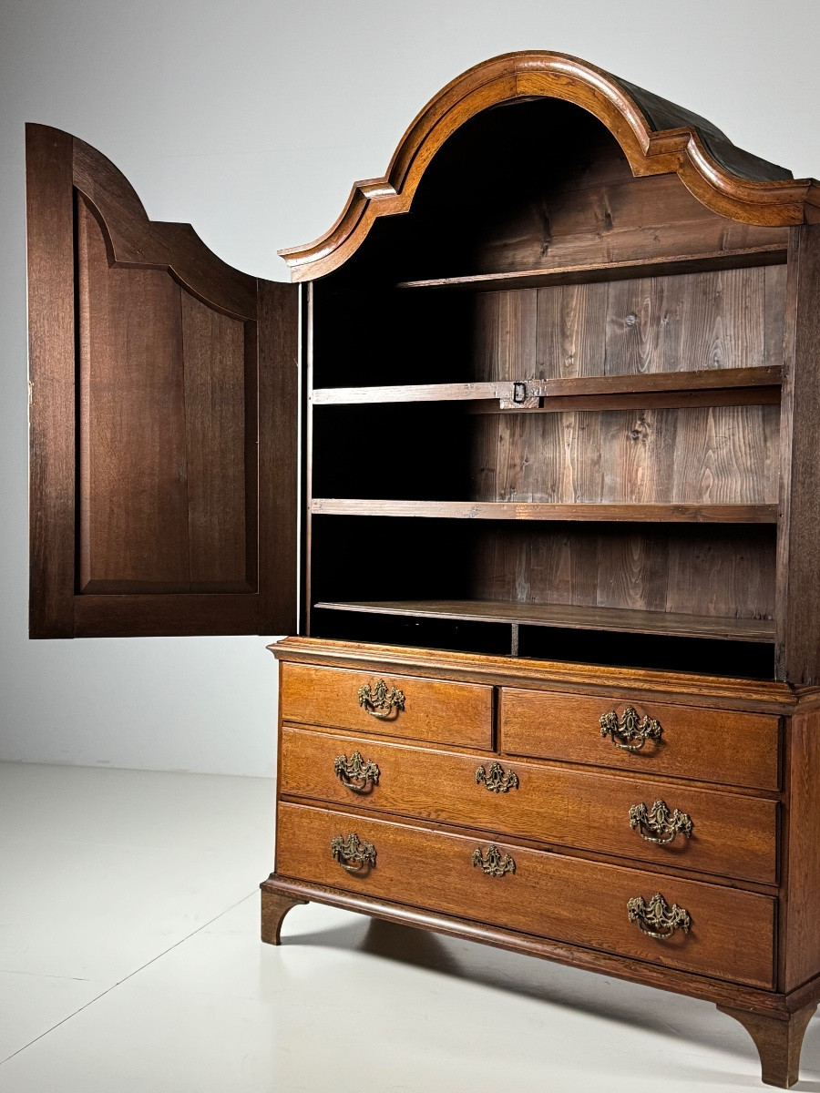 Cabinet Hollandais Louis Quinze du 18e siècle-photo-3