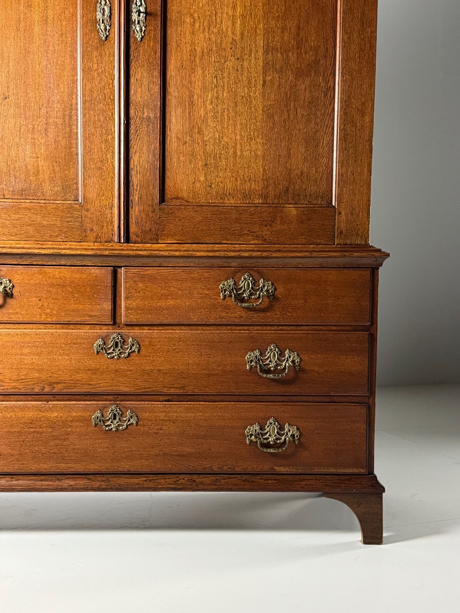 Cabinet Hollandais Louis Quinze du 18e siècle-photo-3