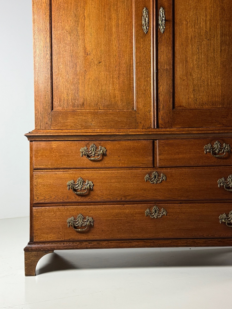 Cabinet Hollandais Louis Quinze du 18e siècle-photo-5