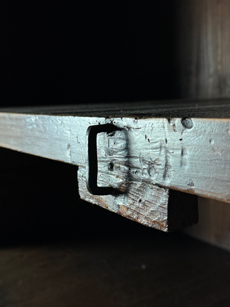 Cabinet Hollandais Louis Quinze du 18e siècle-photo-8