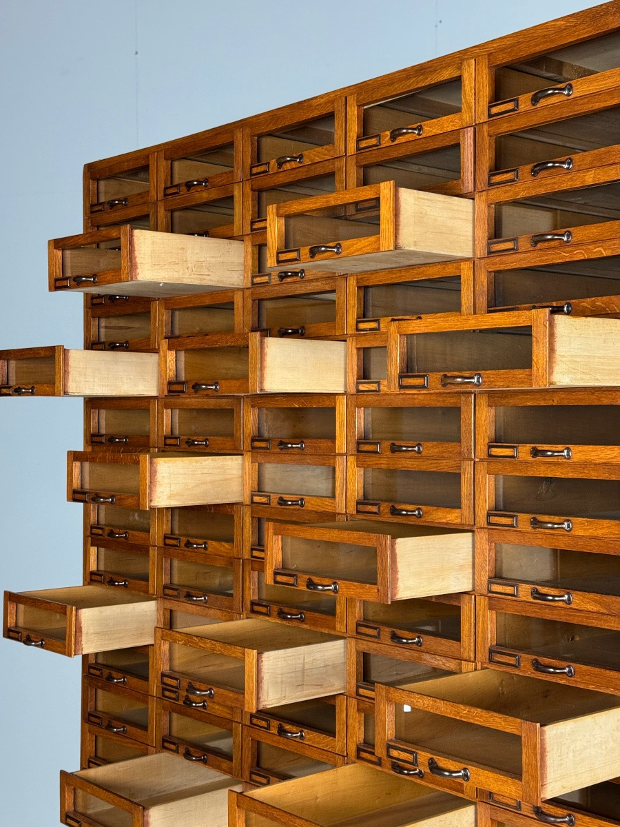 Vintage Apothecary Supply Cabinet-photo-1