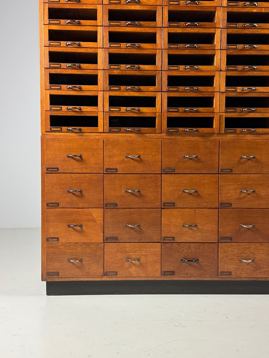 Vintage Apothecary Supply Cabinet-photo-5