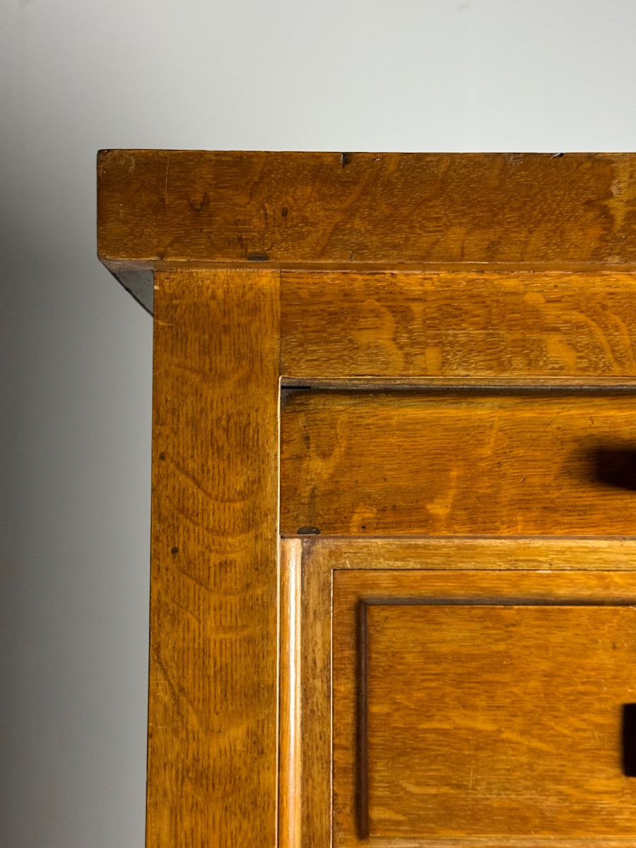 Oak Filing Cabinet, 1950-photo-7