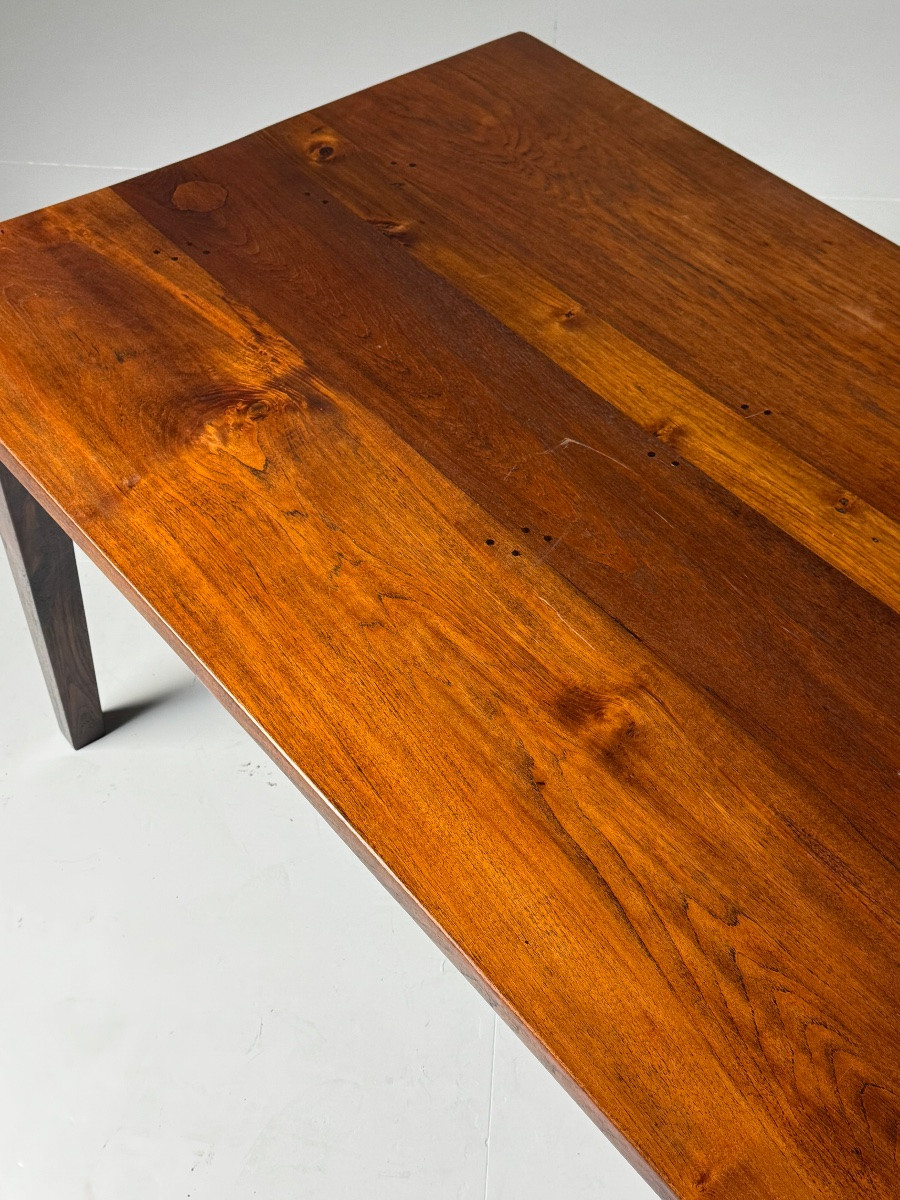 Table à manger rustique 220 cm-photo-3