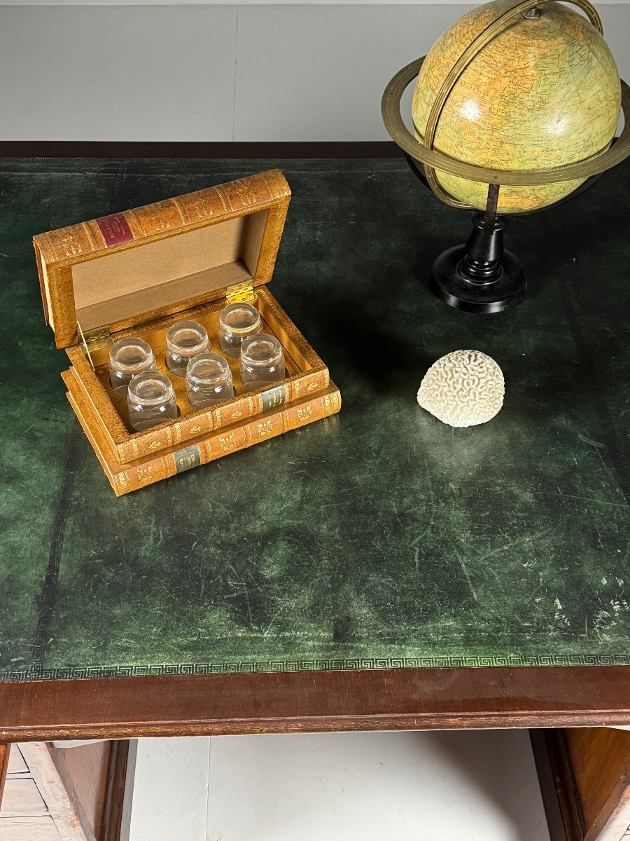 Classic English Desk, Circa 1900-photo-5