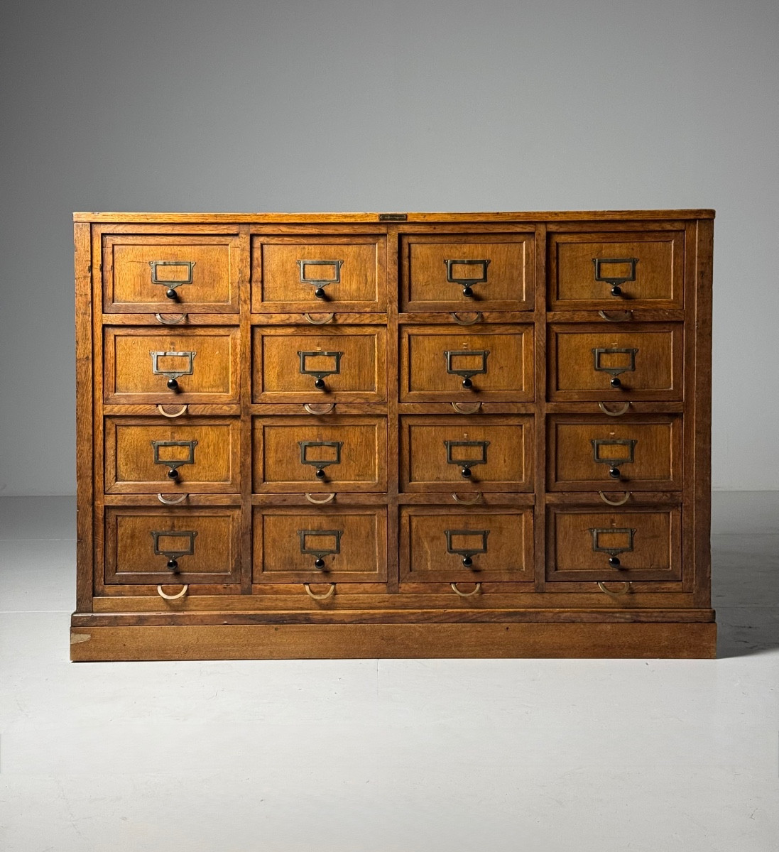 Oak Wardrobe With Shutters, Early 20th Century