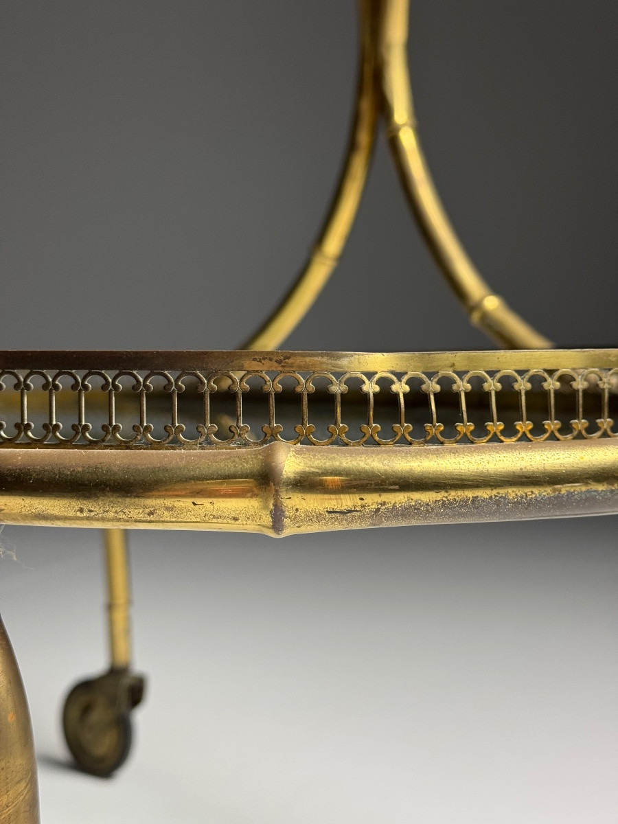 Faux Bamboo Service Trolley-photo-4