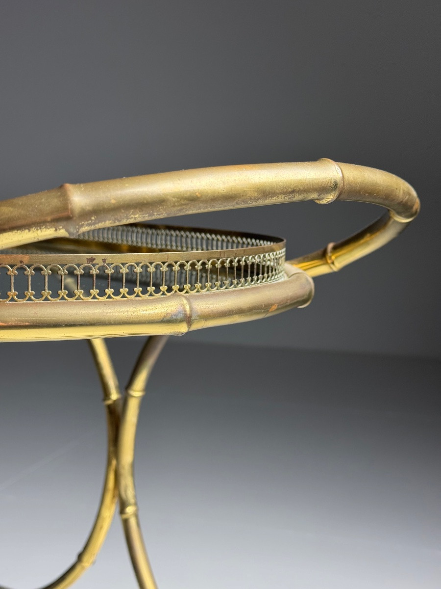 Faux Bamboo Service Trolley-photo-6