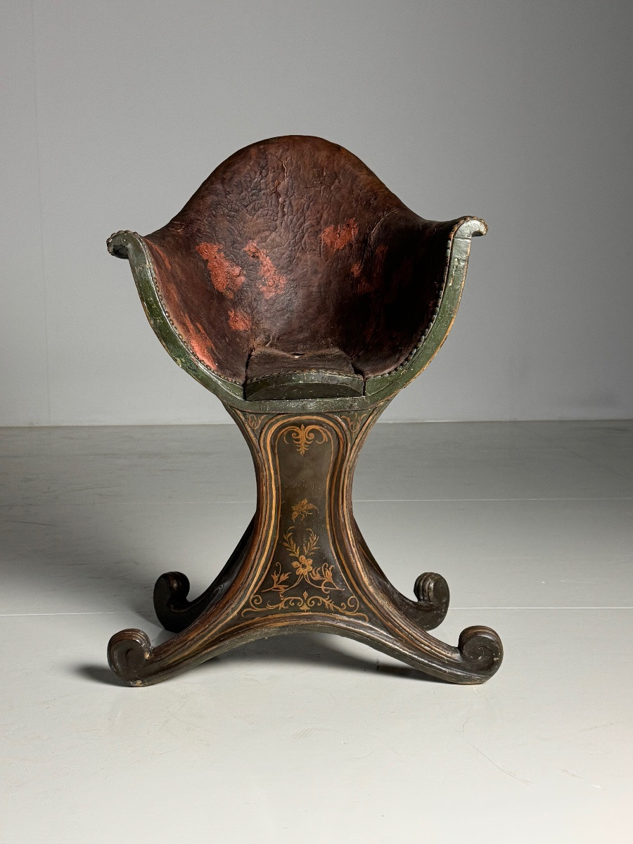 18th Century Venetian Gondola Chair-photo-1