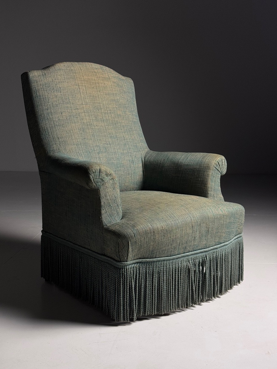 Lot de 2 bergères françaises, vers 1900-photo-5