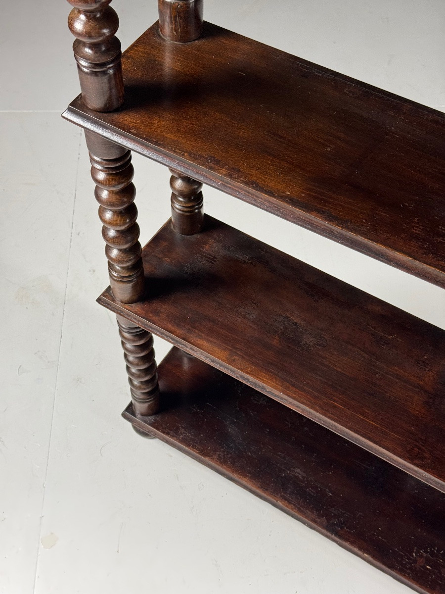 Étagère à livres Bobbin, française, vers 190-photo-2