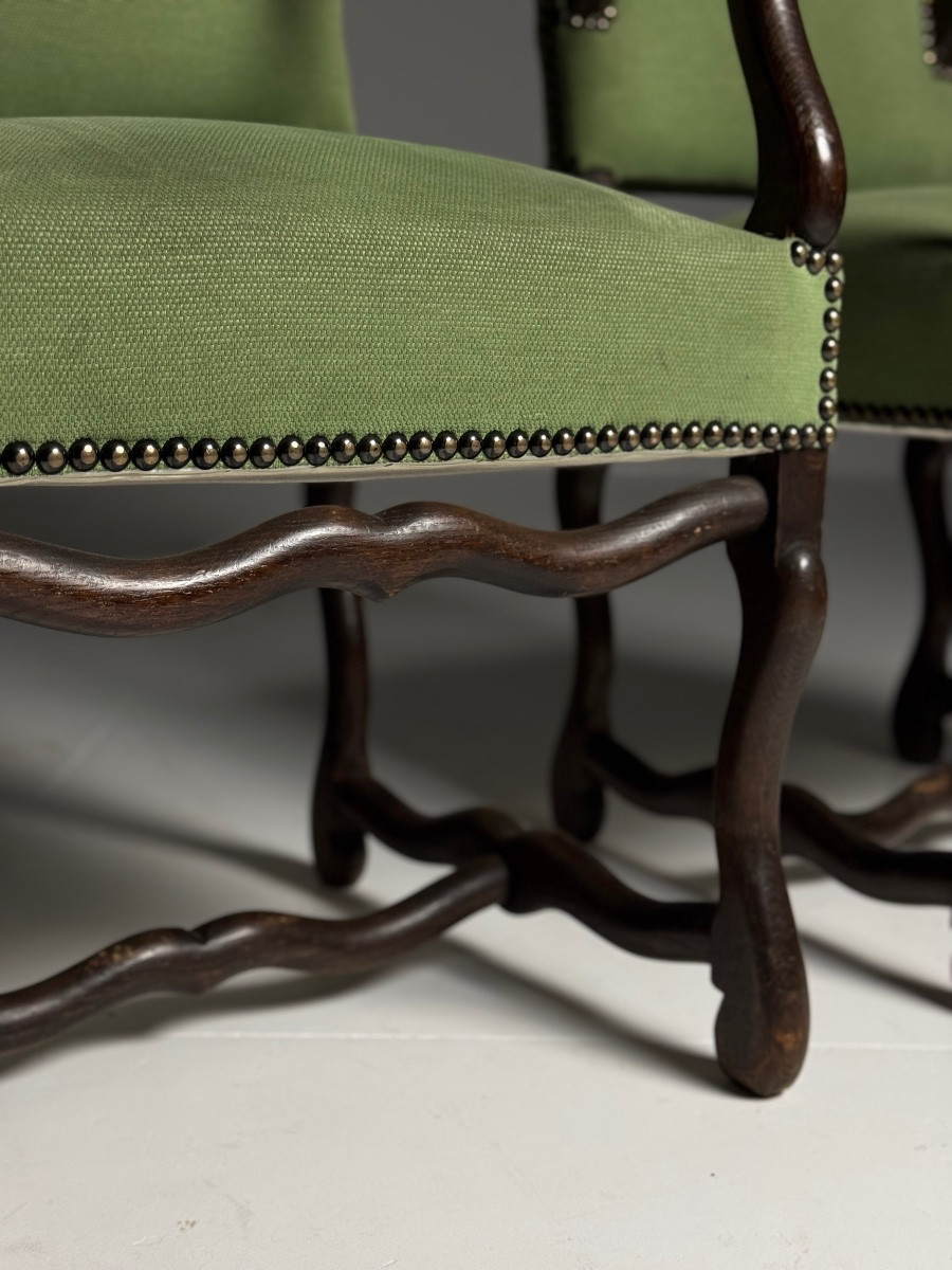 Set Of 2 Sheep Bone Chairs-photo-3