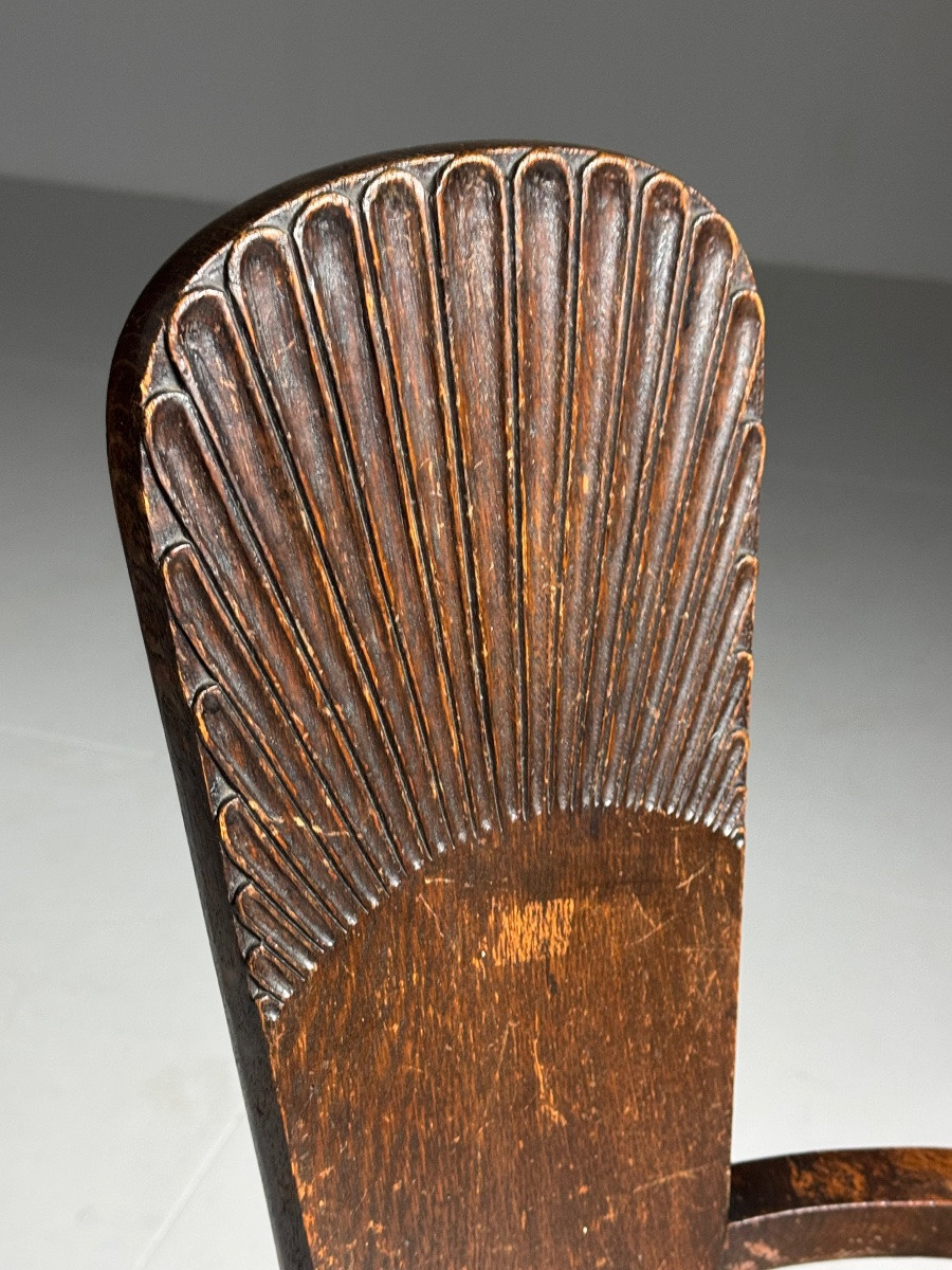 Fauteuil Bobbin, début du XXe siècle-photo-3