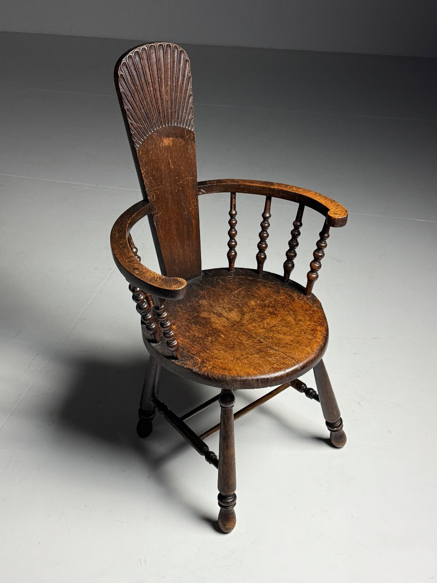 Fauteuil Bobbin, début du XXe siècle-photo-1