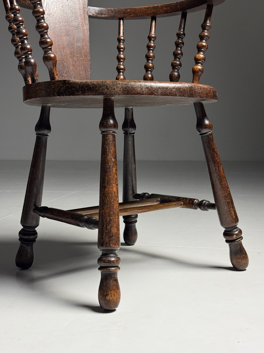 Fauteuil Bobbin, début du XXe siècle-photo-3