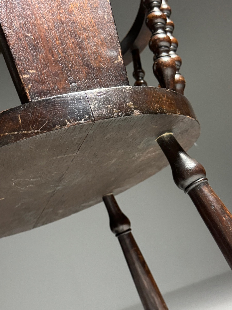 Fauteuil Bobbin, début du XXe siècle-photo-5