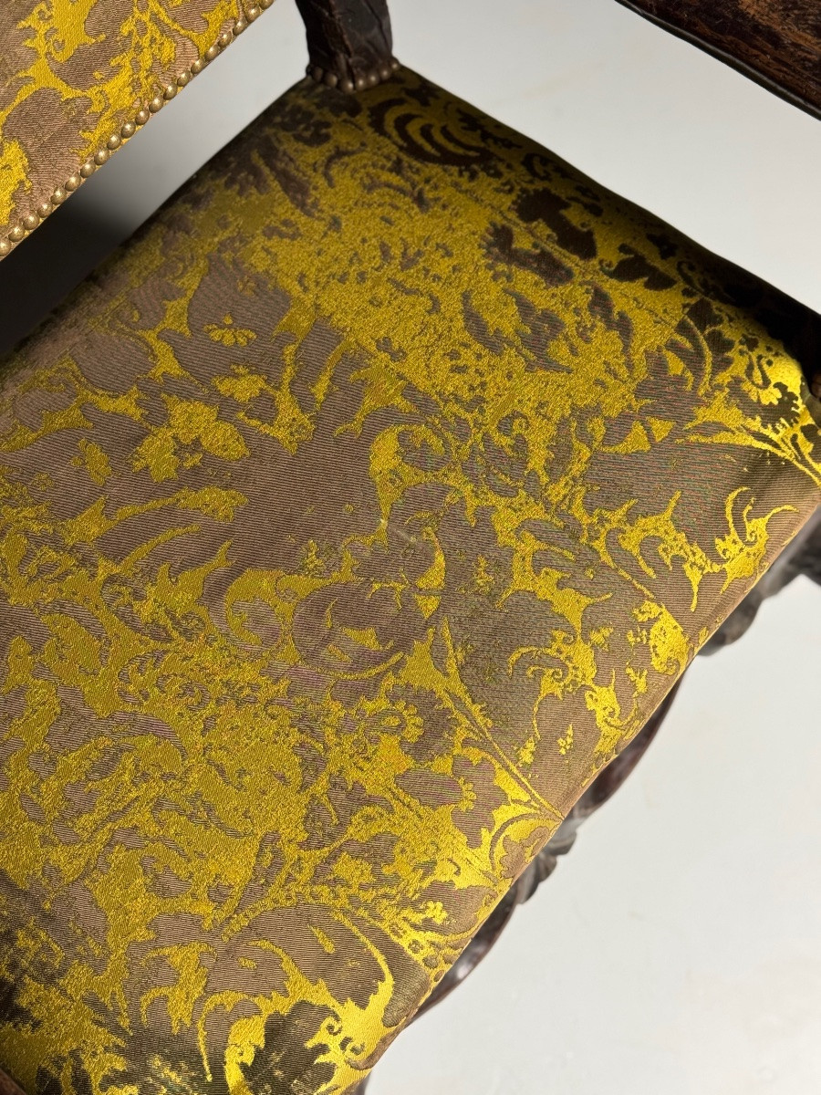 Fauteuil italien du XVIIIe siècle-photo-4