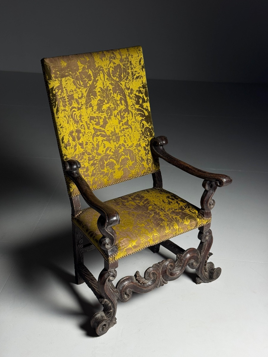 Fauteuil italien du XVIIIe siècle-photo-5