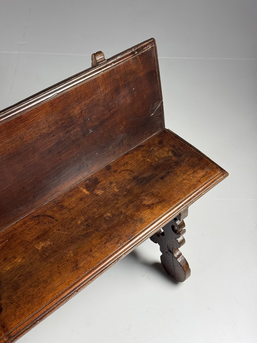 Banquette espagnole du XVIIIe siècle-photo-7