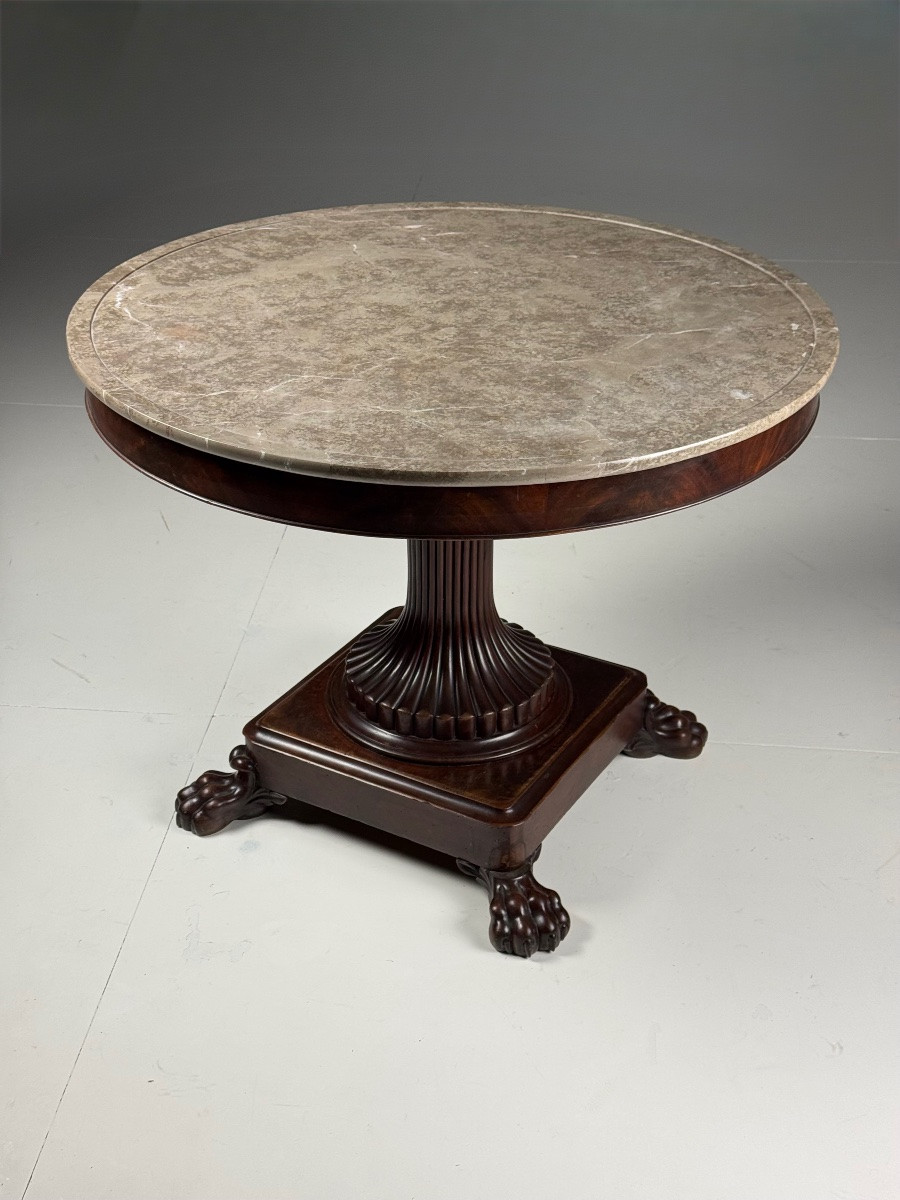 Table Gueridon française du XIXe siècle-photo-2