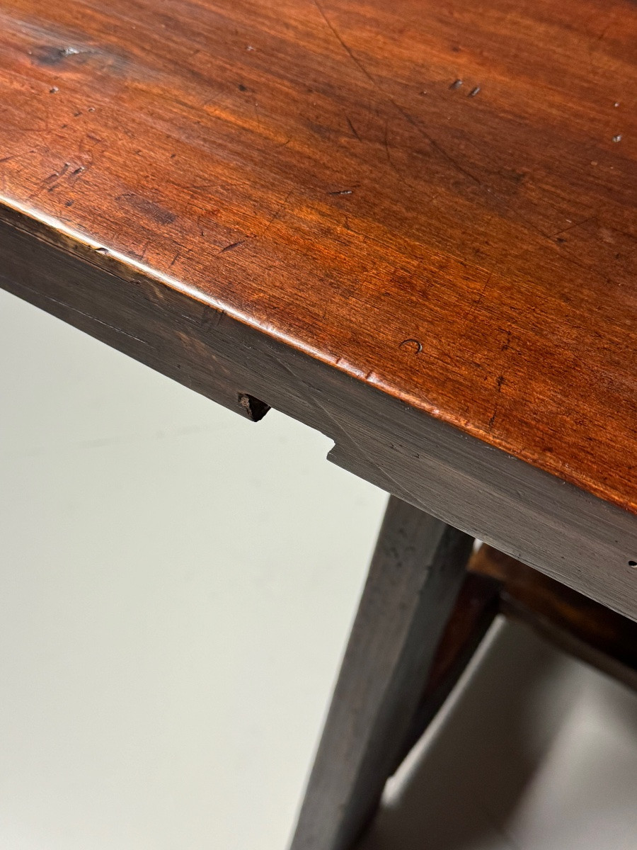 20th Century Italian Monastic Table-photo-2