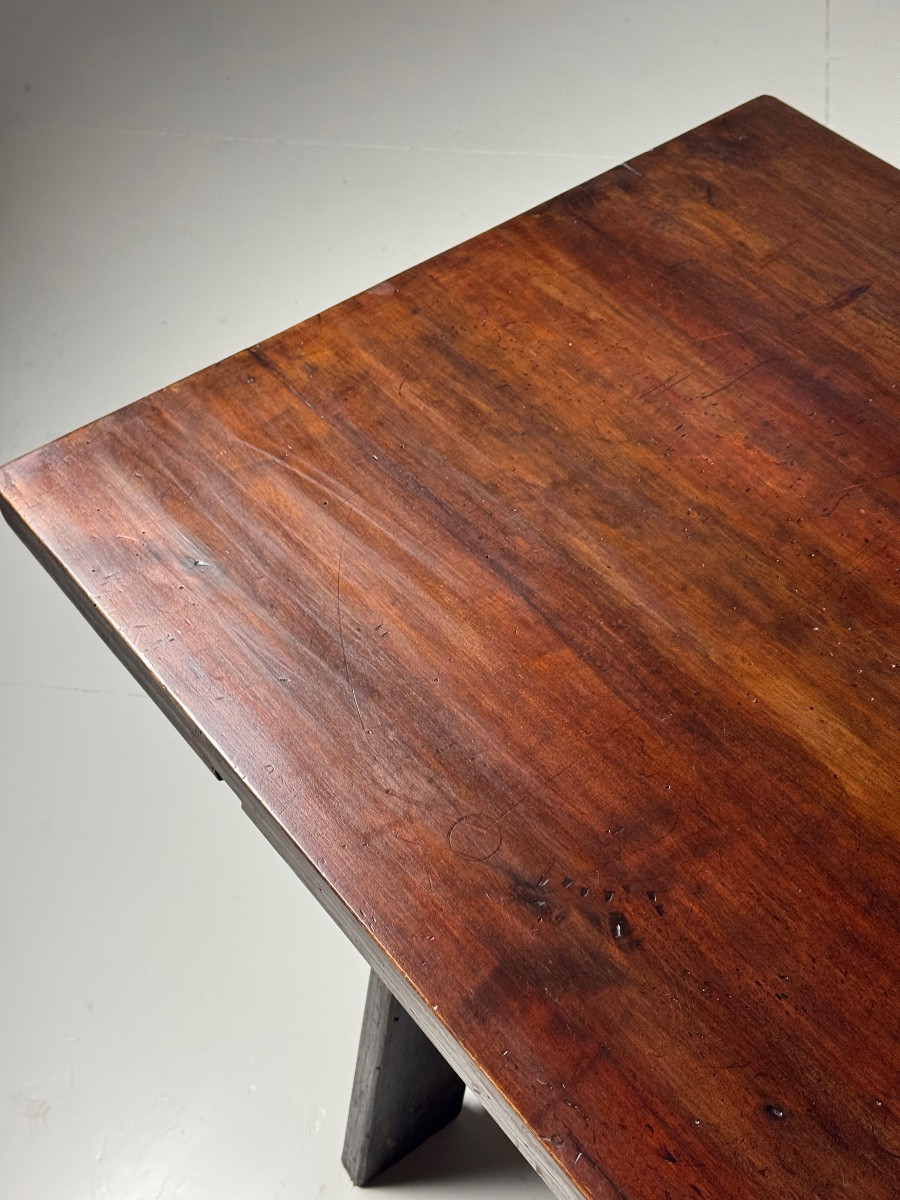 20th Century Italian Monastic Table-photo-4