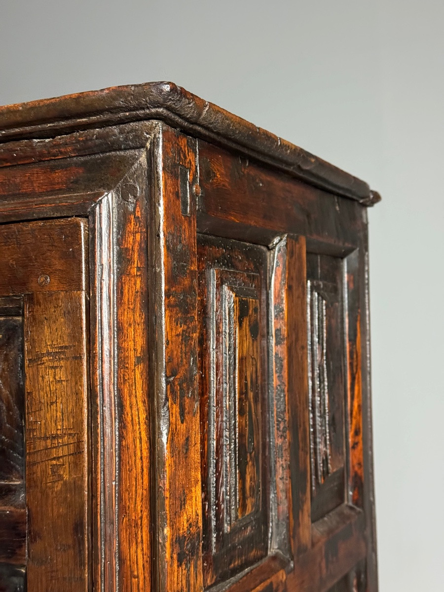 Spanish Wardrobe, Circa 1700, In Walnut-photo-2