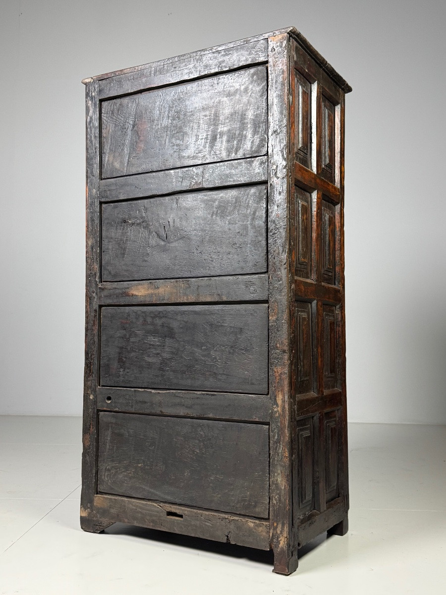 Spanish Wardrobe, Circa 1700, In Walnut-photo-5