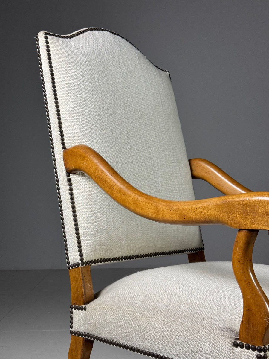 2x chaise Os de Mouton crème-photo-1