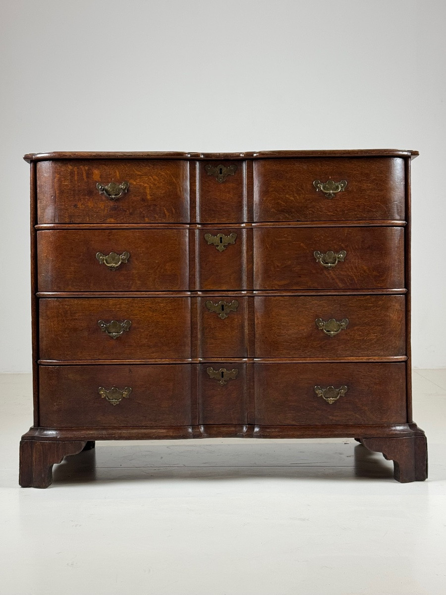 Commode hollandaise en chêne, 1760-photo-8