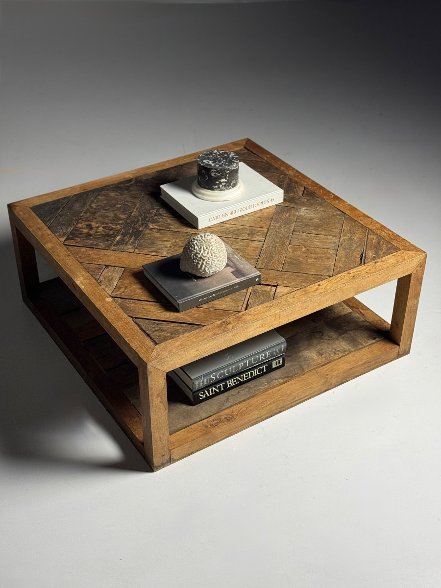 Versailles Coffee Table, Square Panel