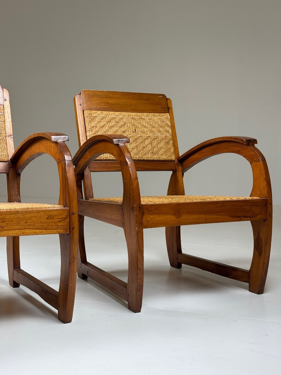 Art Deco Chairs, 1930s-1940s-photo-3