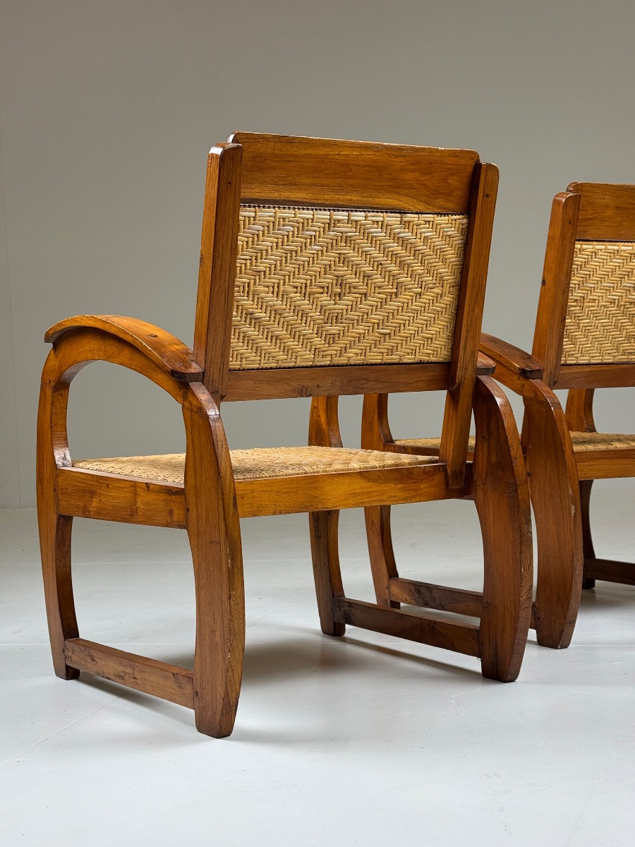 Art Deco Chairs, 1930s-1940s-photo-2