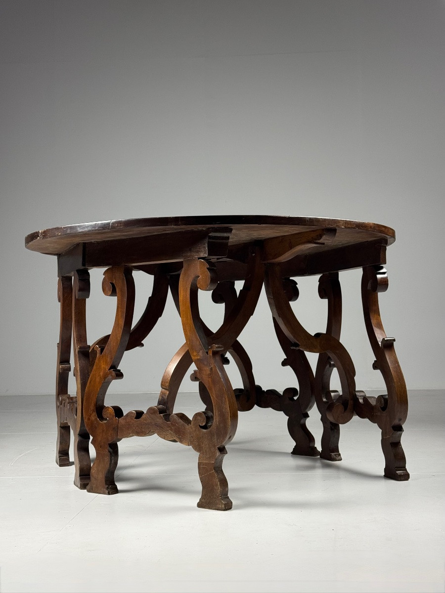 Lot de 2 tables italiennes Demi Lune-photo-4