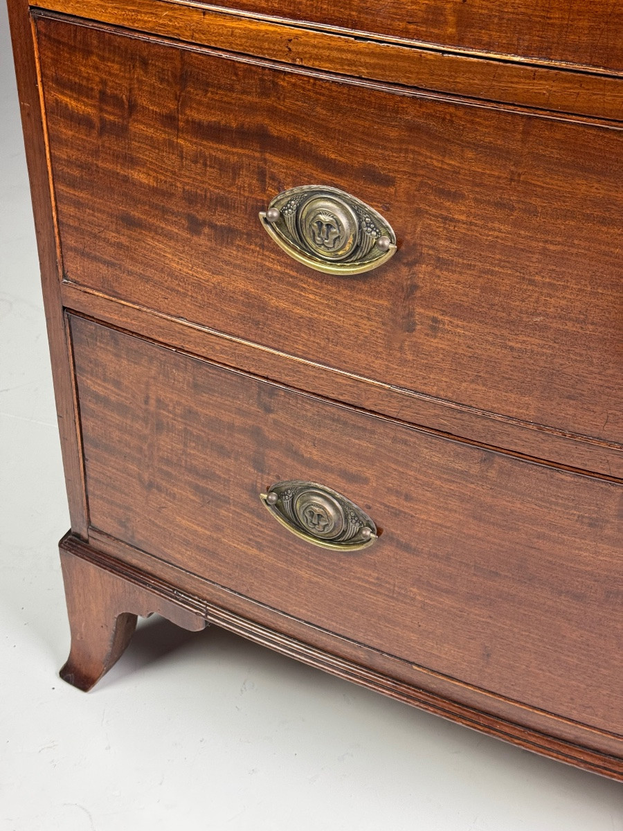 English Mahogany Chest Of Drawers-photo-4