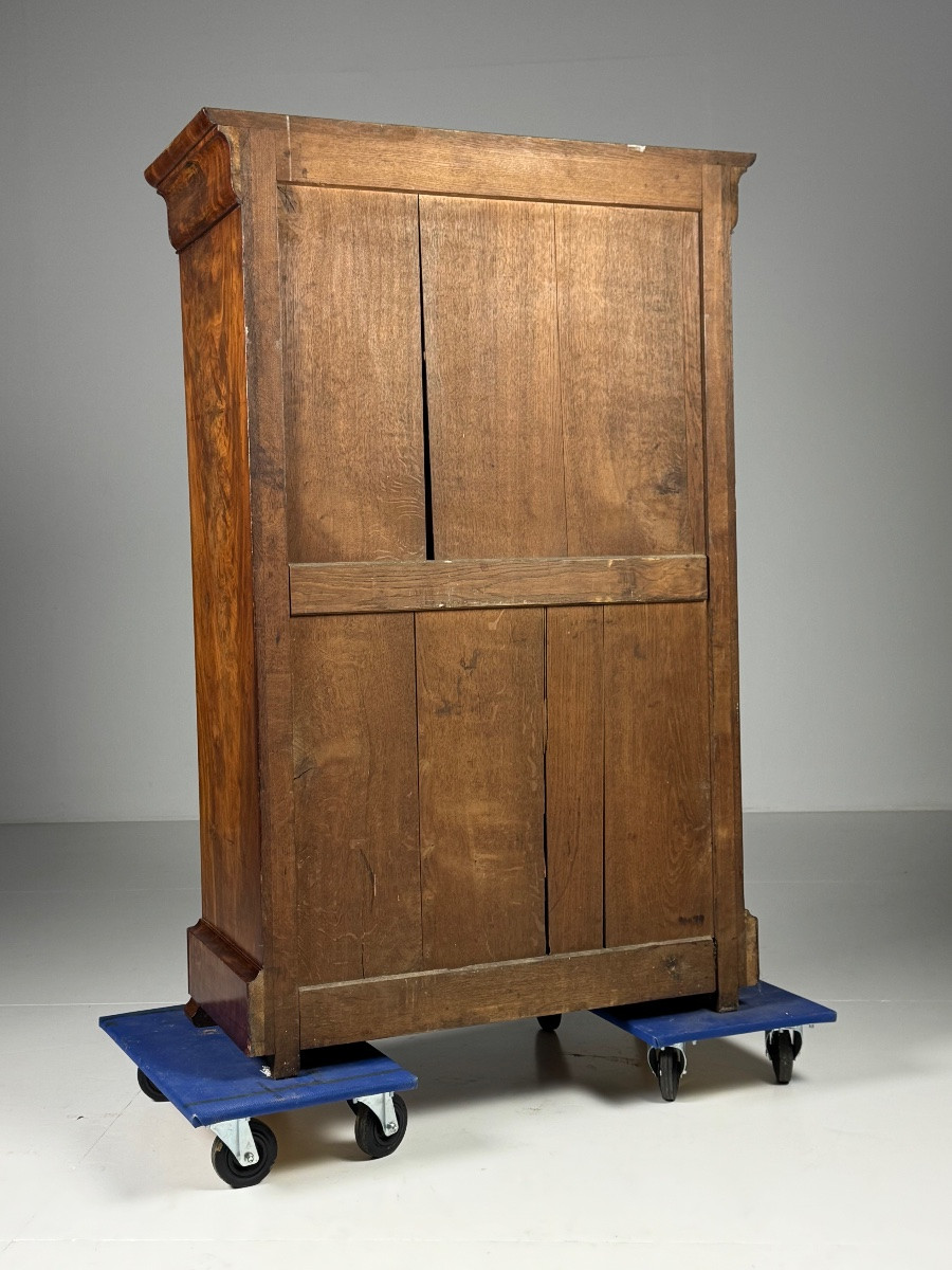 Louis Philippe French Mahogany Chest Of Drawers-photo-7