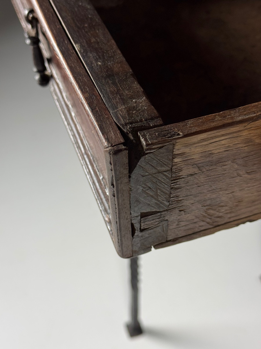 Spanish Vargueño, Circa 1700, Walnut Wood-photo-4