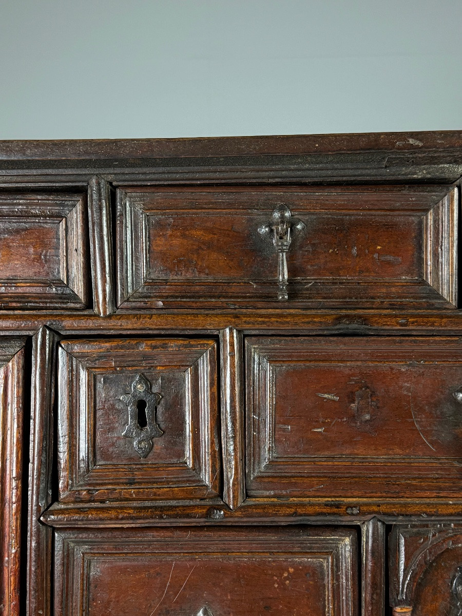 Spanish Vargueño, Circa 1700, Walnut Wood-photo-7