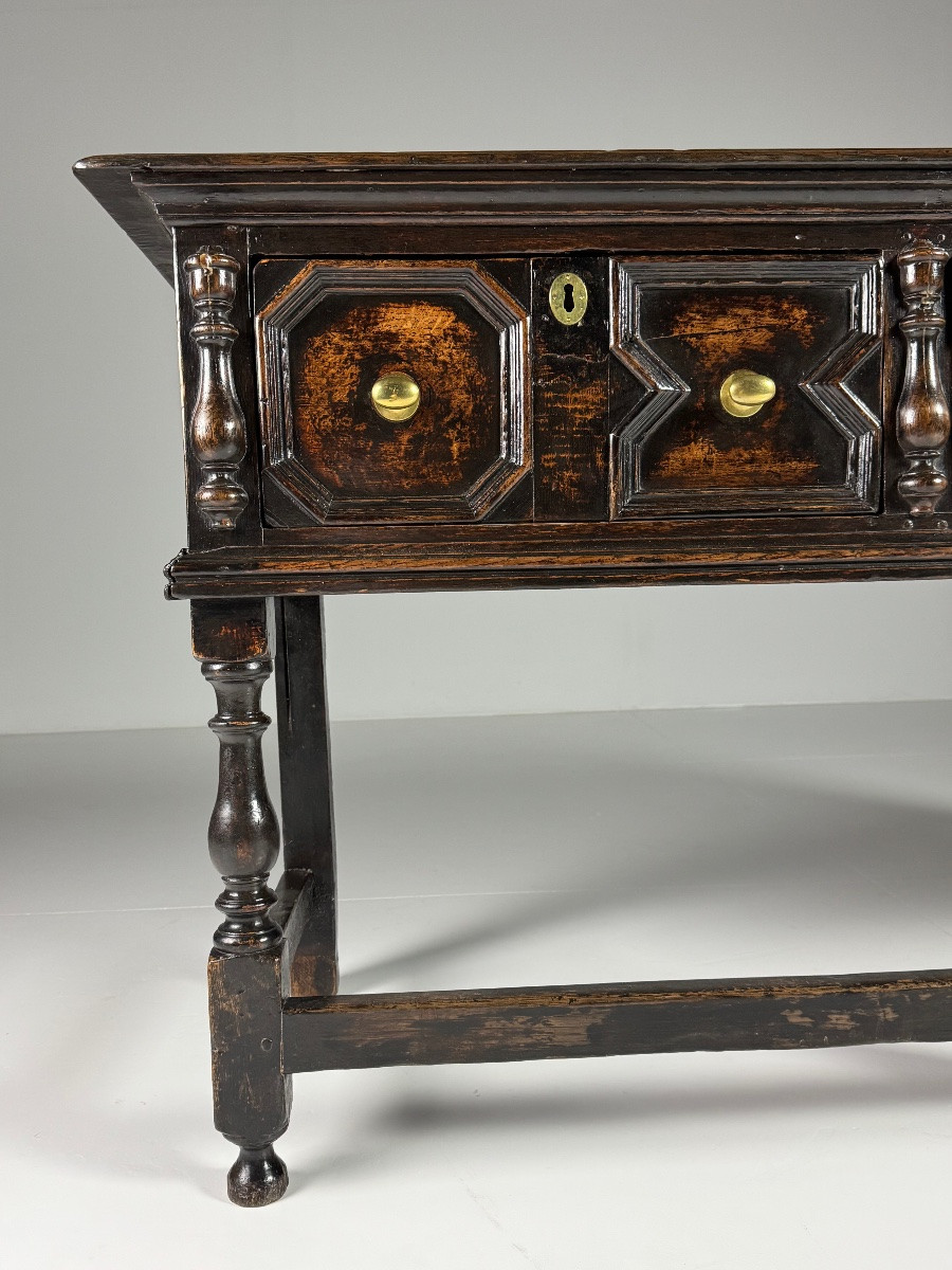 Commode anglaise William & Mary, XVIIe siècle-photo-4