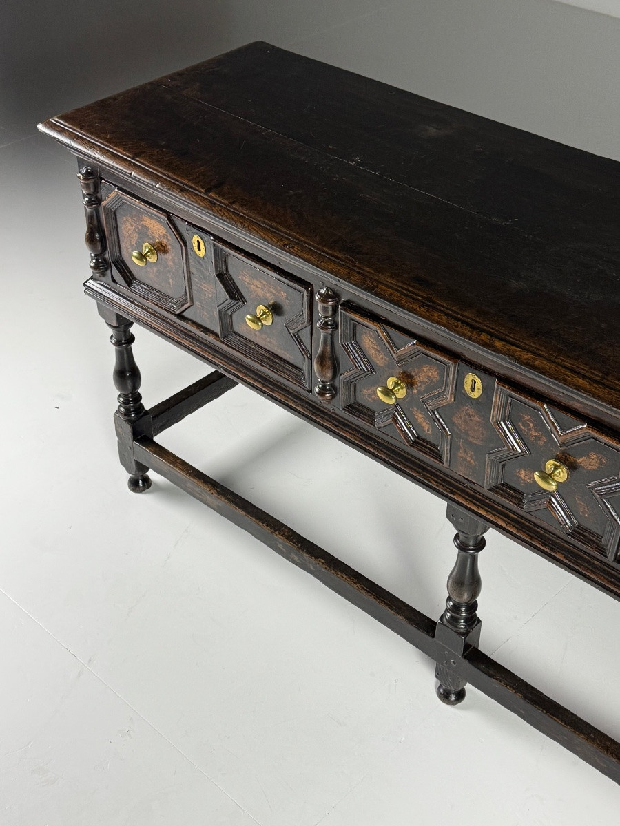 Commode anglaise William & Mary, XVIIe siècle-photo-3