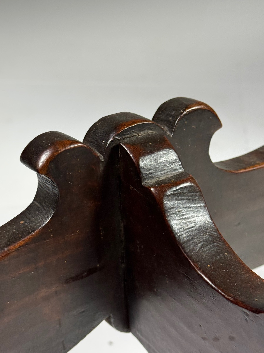 Set Of 2 Italian Half-moon Tables-photo-4