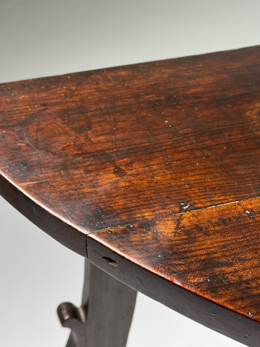Set Of 2 Italian Half-moon Tables-photo-4